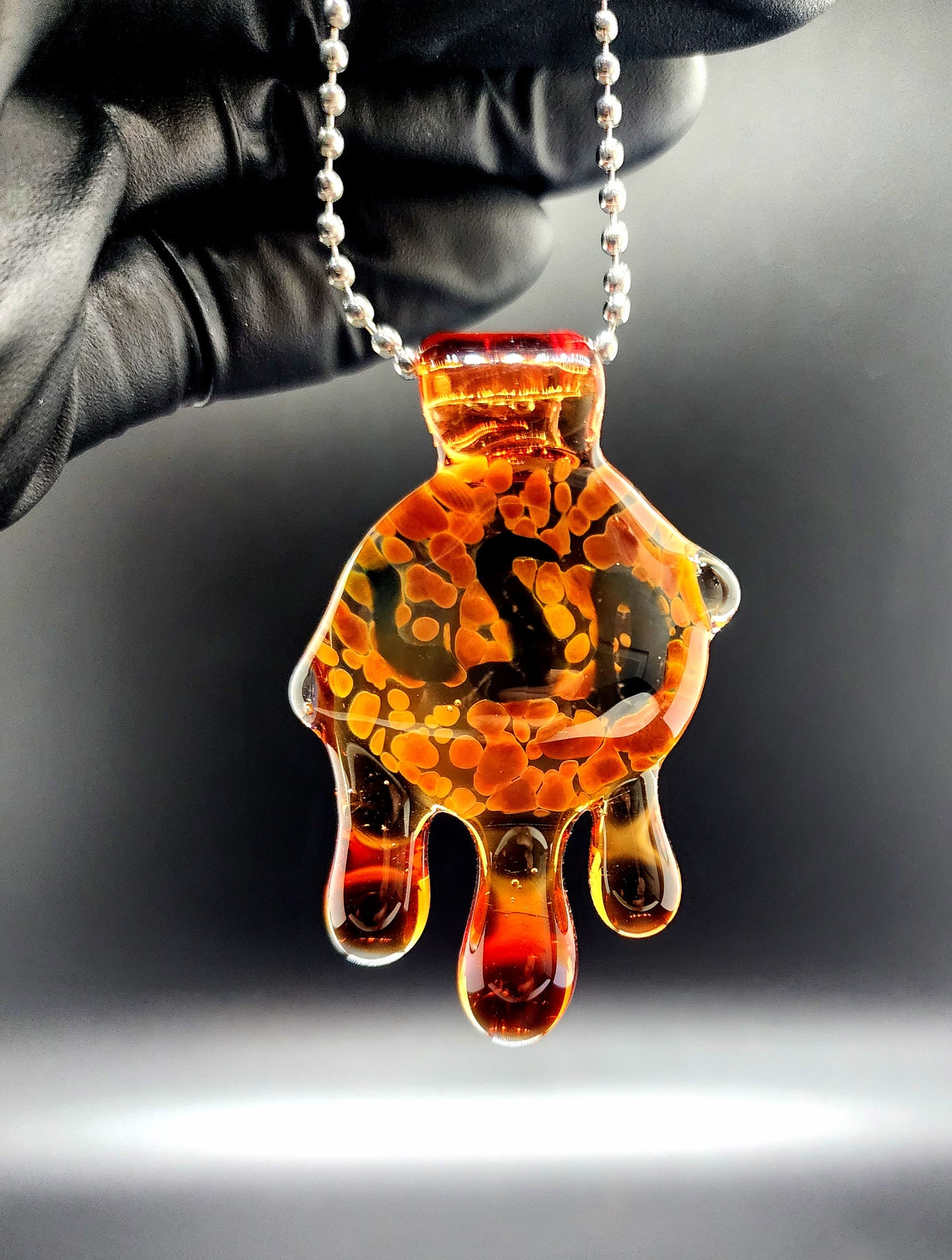 Orangey LSD Drip Pendant